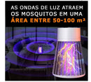Kills BlackFly™ - Lâmpada Mata Mosquitos Ultravioleta - COMPRE 1 E GANHE OUTRO DE BRINDE!
